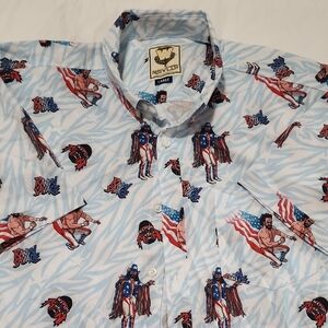 RSVLTS Men's Patriotic Graphic Shirt